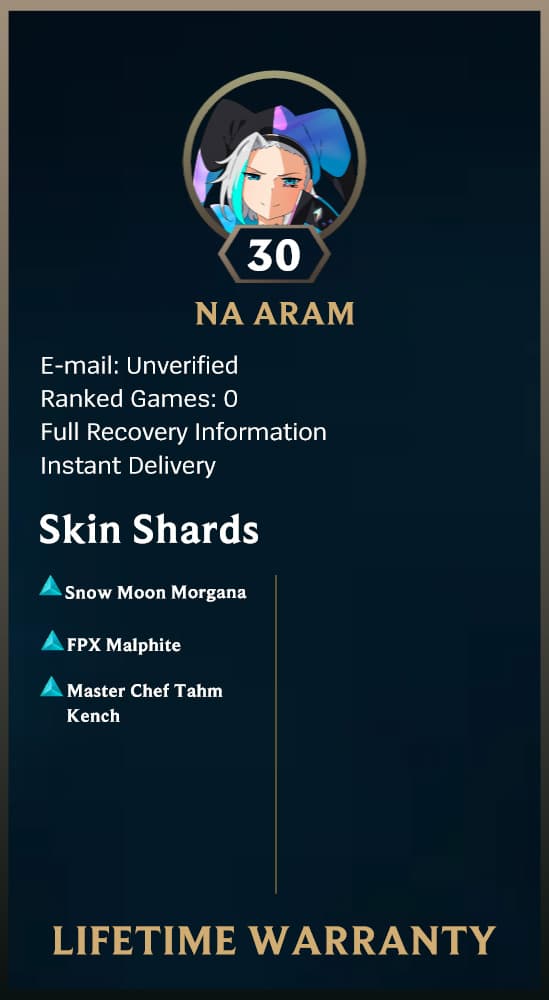Snow Moon Morgana | Handleveled LOL Accounts | NA ARAM - Image 2