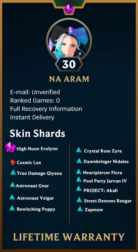 Prestige High Noon Evelynn | Handleveled LOL Accounts | NA ARAM - Image 2