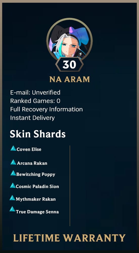 Coven Elise | Handleveled LOL Accounts | NA ARAM - Image 2