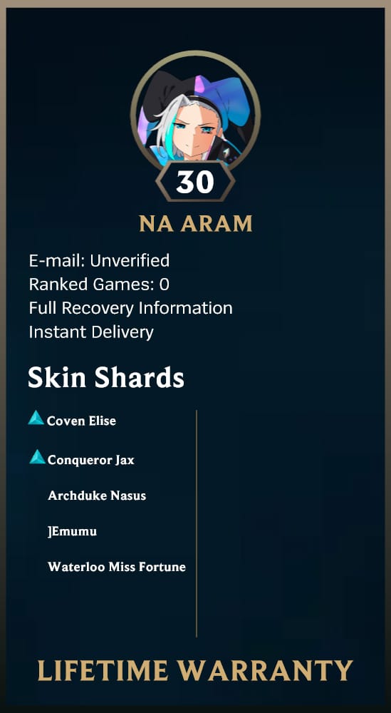 Coven Elise | Handleveled LOL Accounts | NA ARAM - Image 2