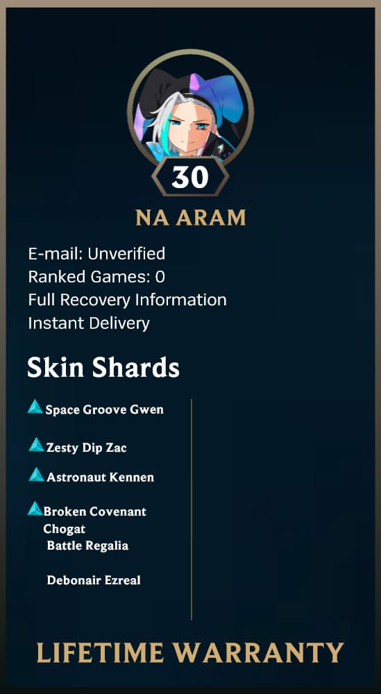 Space Groove Gwen | Handleveled LOL Accounts | NA ARAM - Image 2