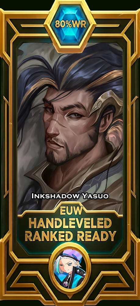 Yasuo Inkshadow | EUW | 80% Win Rate | HandLeveled