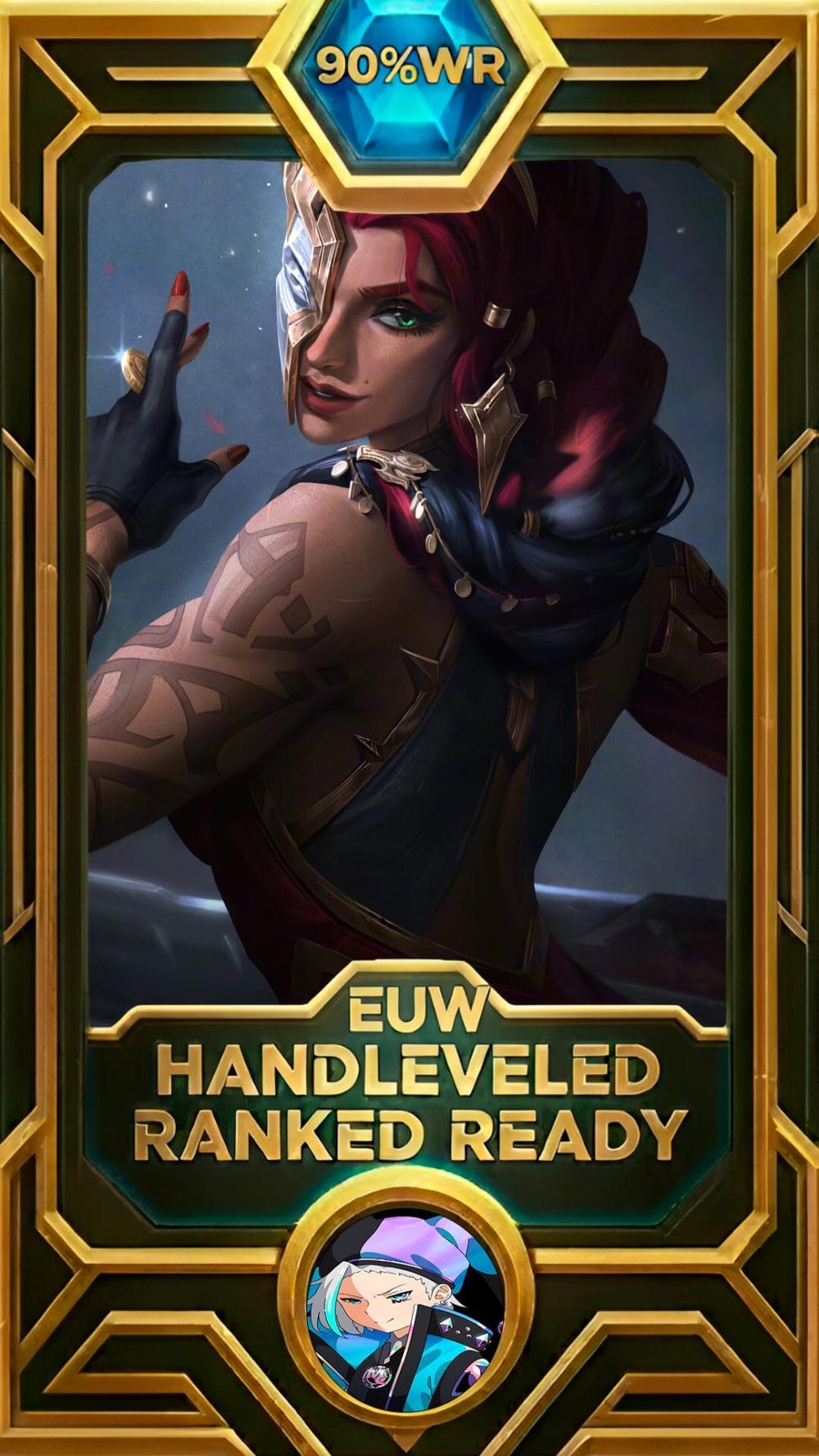 Samira Black Rose | EUW | 90% Win Rate | HandLeveled