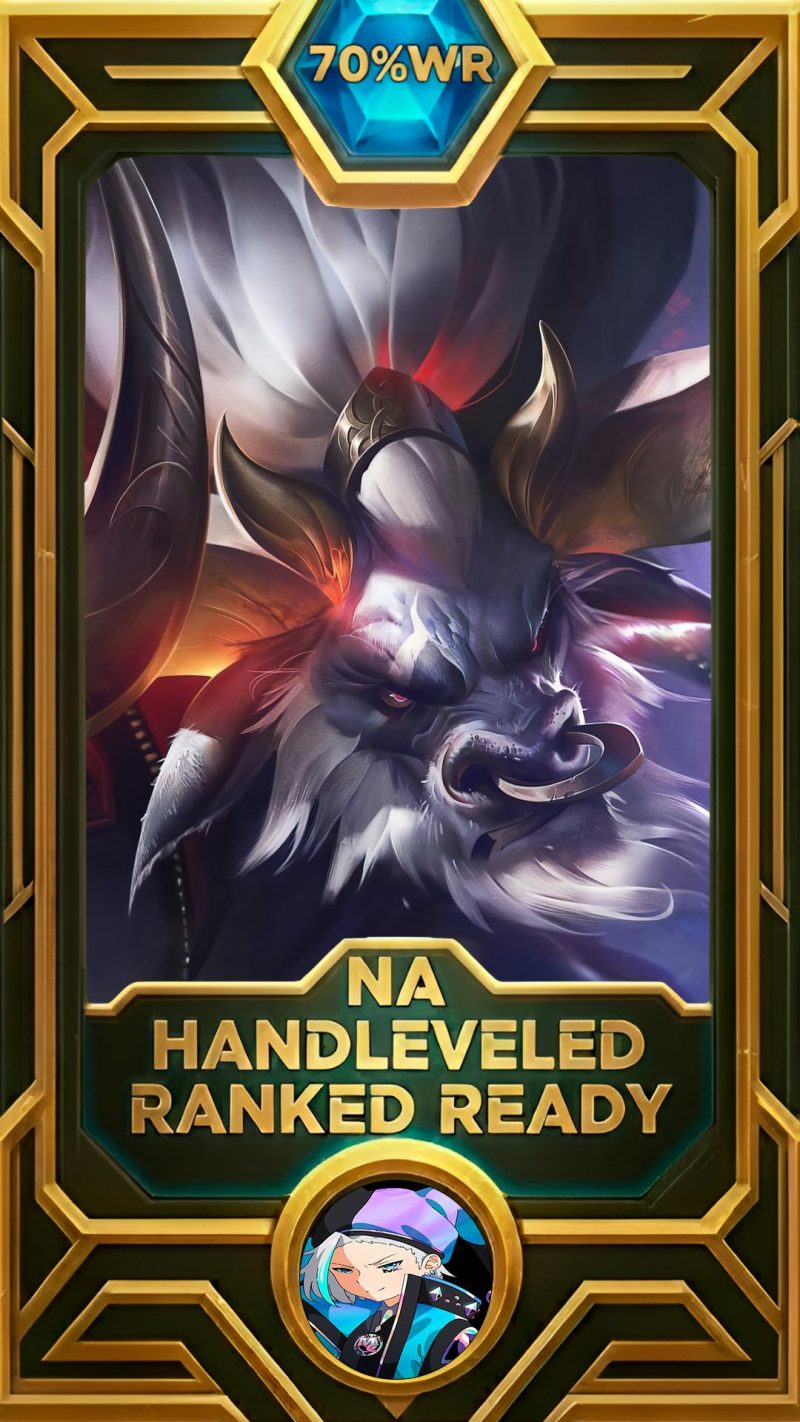 Alistar Lunar Beast | NA | 70% Win Rate | HandLeveled